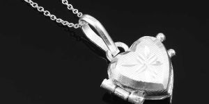 925 Sterling Silver Love Heart Pendant