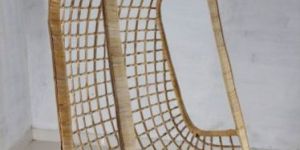 Checked Cane Swing Chair