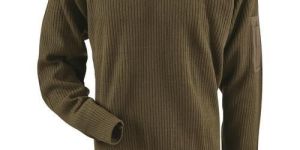 Mens Military Sweater