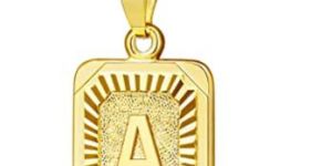 Gold Hip Hop Letters Pendant