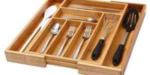 Wooden Cutlery Tray