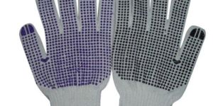 Cotton Safety Knitted Gloves