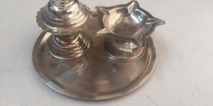 Stainless Steel Pooja Thali