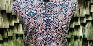 Cotton Printed Half Shirt