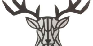Iron Dear Wall Art