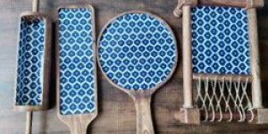 Wooden Platter Set