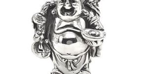 Standing Laughing Buddha Statue