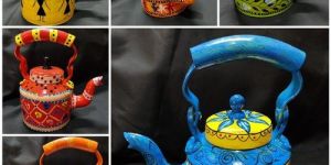 Hand Painted Kettle