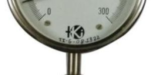 Mercury Steel Temperature Gauge