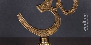 Brass OM Figurine