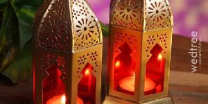 Red Metal Lantern