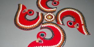 Swastik Acrylic Rangoli