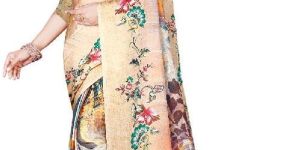 Digital Printed Saree