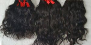 NATURAL UNPROCESSED WAVY HAIR
