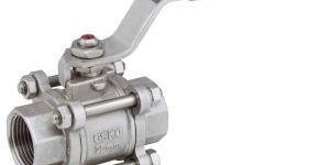 3 Piece IC Screwed End Ball Valve