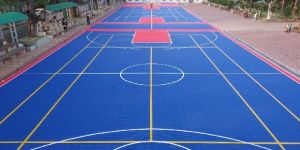 BASKETBALL INTERLOCKING TILES