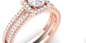 DR-152 Gold and Diamond Ring