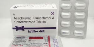 Aceclofenac Paracetamol Chlorzoxazone Tablets