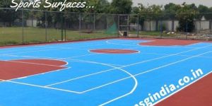 Synthetic Acrylic Basketball Court Floorings