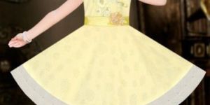 Girls Embroidered Frock