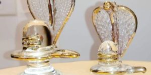 Crystal Glass Shivling