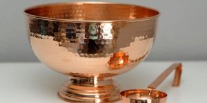 Copper Punch Bowl