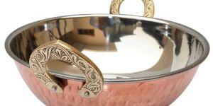 Copper Steel Kadai