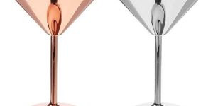 Stainless Steel Martini Glass