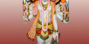Marble Panchmukhi Hanuman Statue