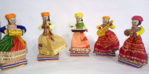 Rajasthani Puppet Musician Set - Male