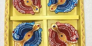 Terracotta Diya - 4 PC Box Packing