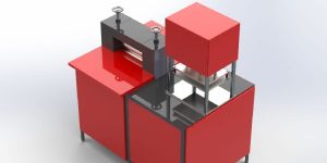 Semi Automatic Sanitary Napkin Making Machine