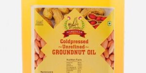 Cold Pressed Groundnut Oil - 5 Liter