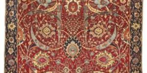 Hand Knotted Antique Rug