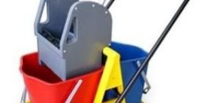 Double Bucket Wringer Trolley