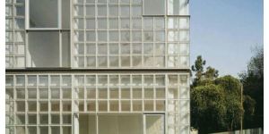 Residential Buildings Glass Brick