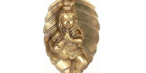 Leaf Krishna Idol