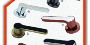 M-1001 Zink Rose Mortise Door Handles