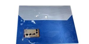 Plastic Button File Folder
