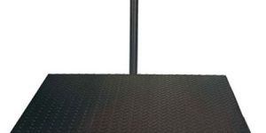 PLATFORM SCALE (SINGLE LOAD CELL) PIPE FRAME PAN SIZE 750 X 750 MM