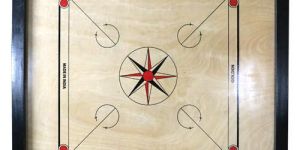 Home Edition Carrom Board