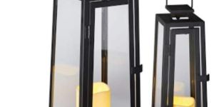 Black Iron Lanterns for Home Decor