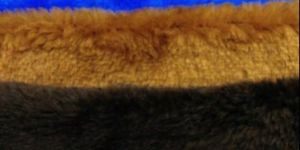 Plain Polyester Soft Toys Fur Fabric