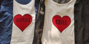 Printed Couple T Shirt