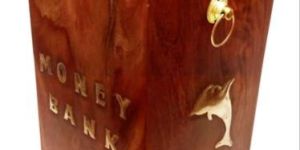 Wooden Money Bank