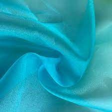 Polyester & Nylon Organza Fabric