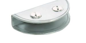 Stainless Steel D Type Glass Bracket