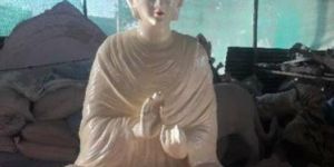 Fiber Buddha Statue