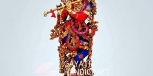 Bal Krishna Brass Statue