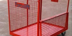 Wire Mesh Platform Trolley
